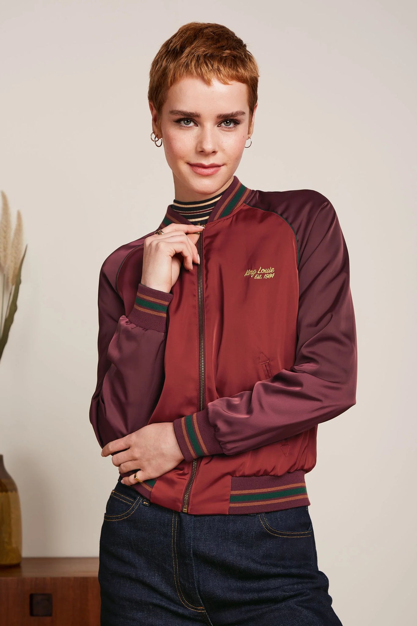 Chaqueta KING LOUIE Bomber Reversible Dazy