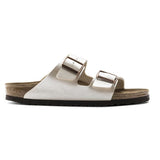 Birkenstock Arizona Birko-Flor Graceful Pearl White