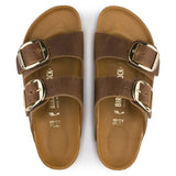 Birkenstock Arizona Big Buckle Cuero engrasado Cognac