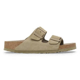 Birkenstock Arizona Plantilla blanda Ante Faded Khaki