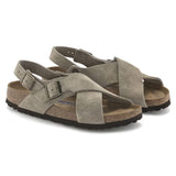 Birkenstock Tulum Plantilla Blanda Ante Taupe