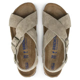 Birkenstock Tulum Plantilla Blanda Ante Taupe