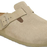 Zuecos Birkenstock Boston Ante Faded Khaki