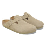 Zuecos Birkenstock Boston Ante Faded Khaki