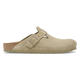 Zuecos Birkenstock Boston Ante Faded Khaki