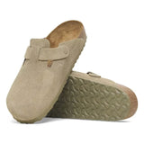 Zuecos Birkenstock Boston Ante Faded Khaki