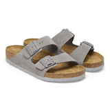 Birkenstock Arizona Suede Stone Coin