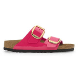 Birkenstock Arizona Big Buckle Birko-Flor esmaltado Patent Fuchsia Fusion