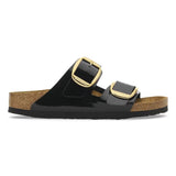 Birkenstock Arizona Big Buckle Birko-Flor esmaltado Patent Black Gold