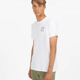 EL PULPO T-shirt Contrast Embroidery Atlantic Lifestyle Pure White