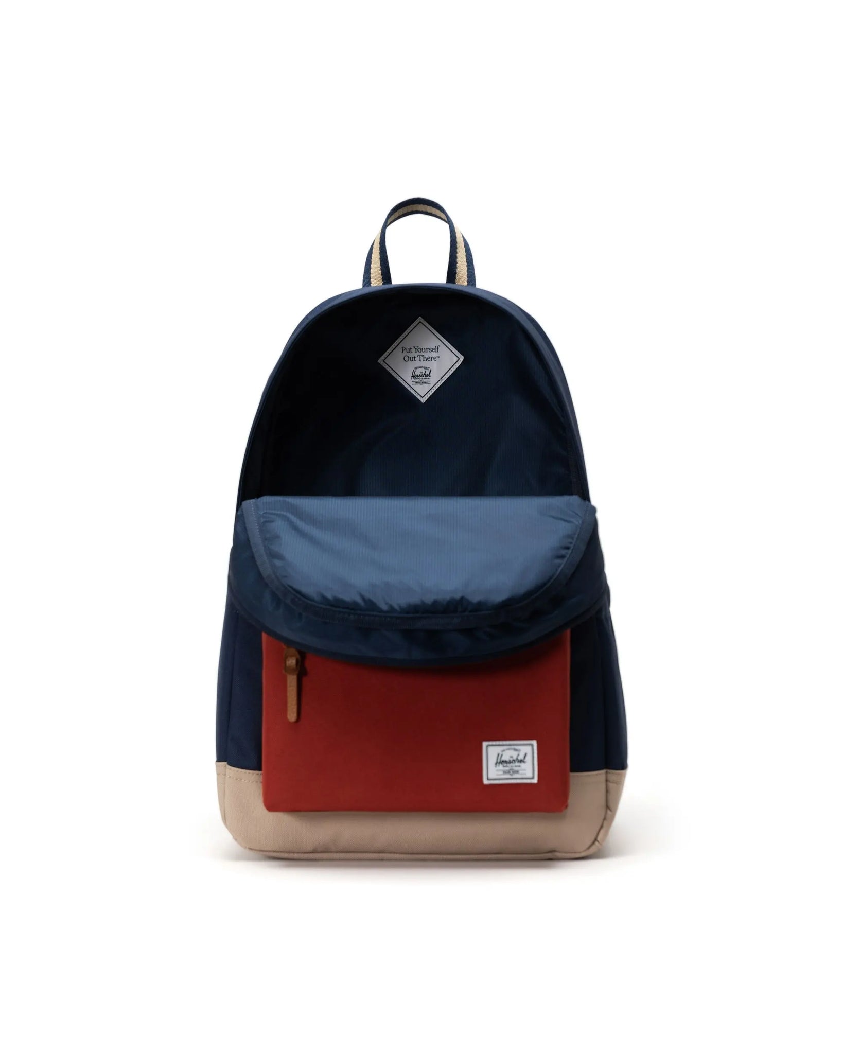 Mochila HERSCHEL Heritage™ Backpack 24L Black Iris Red Ochre Twill