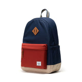 Mochila HERSCHEL Heritage™ Backpack 24L Black Iris Red Ochre Twill