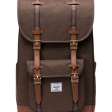 Mochila HERSCHEL Little America™ Chocolate Brown Crosshatch Saddle Brown