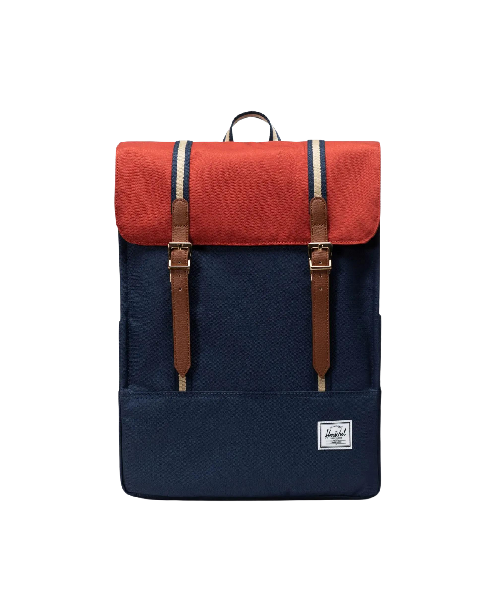 Mochila HERSCHEL Survey™ Backpack 20L Black Iris Red Ochre Twill