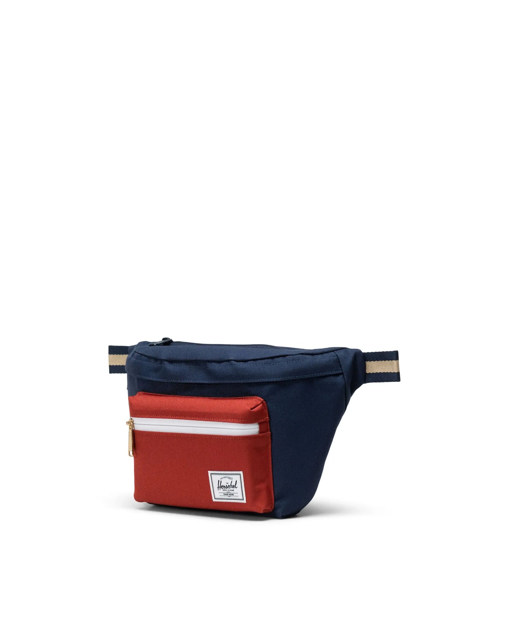 Riñonera HERSCHEL Pop Quiz Hip Pack Black Iris Red Ochre