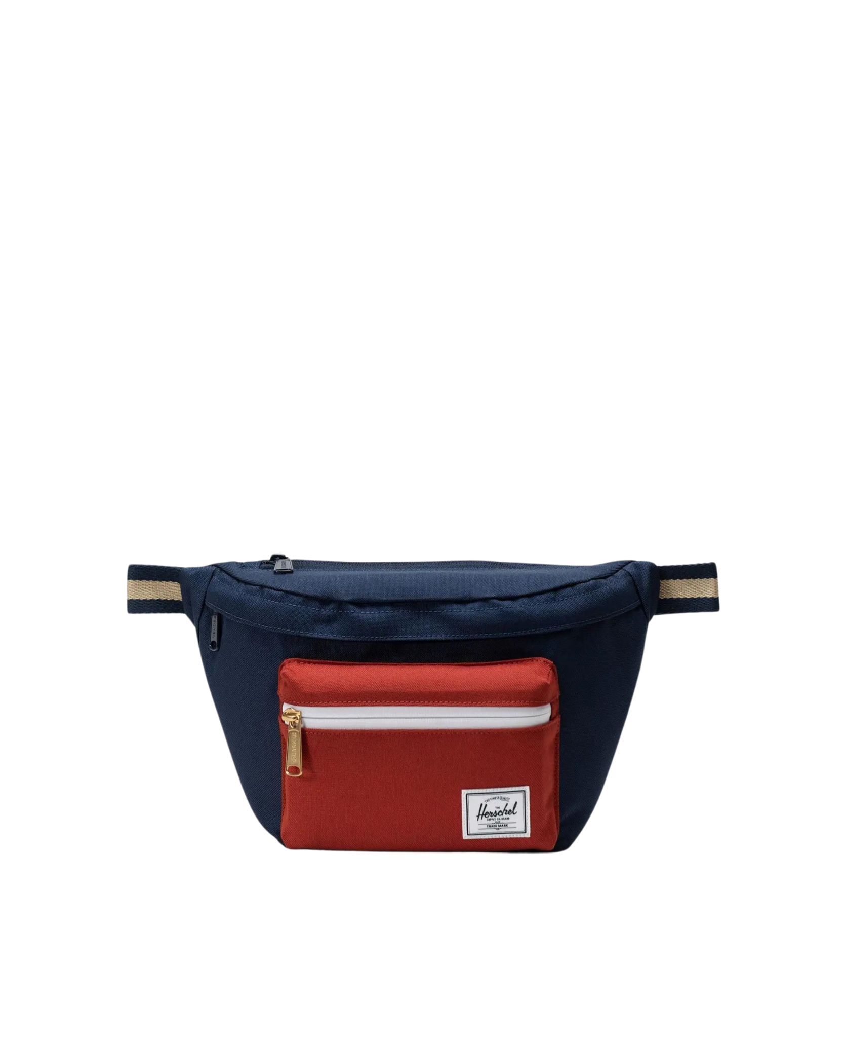 Riñonera HERSCHEL Pop Quiz Hip Pack Black Iris Red Ochre