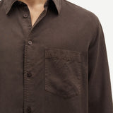 Camisa Samsøe Damon P 14982 Chocolate