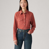 Levi's® Iconic Western Marsala Shirt