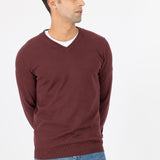 TIFFOSI Boston Mahagoniroter Pullover 