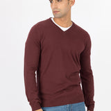 TIFFOSI Boston Mahagoniroter Pullover 