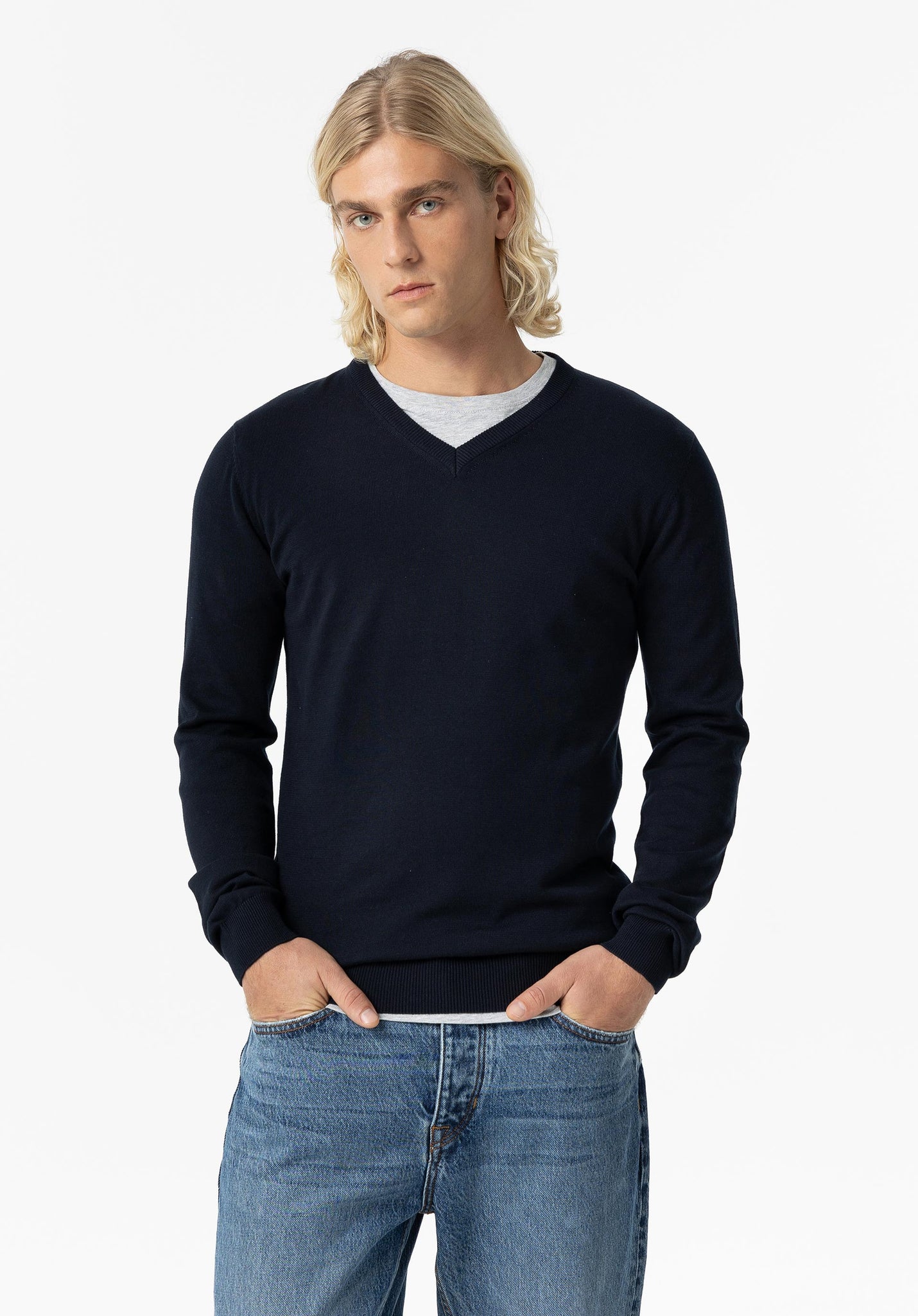 TIFFOSI Boston Navy Pullover 