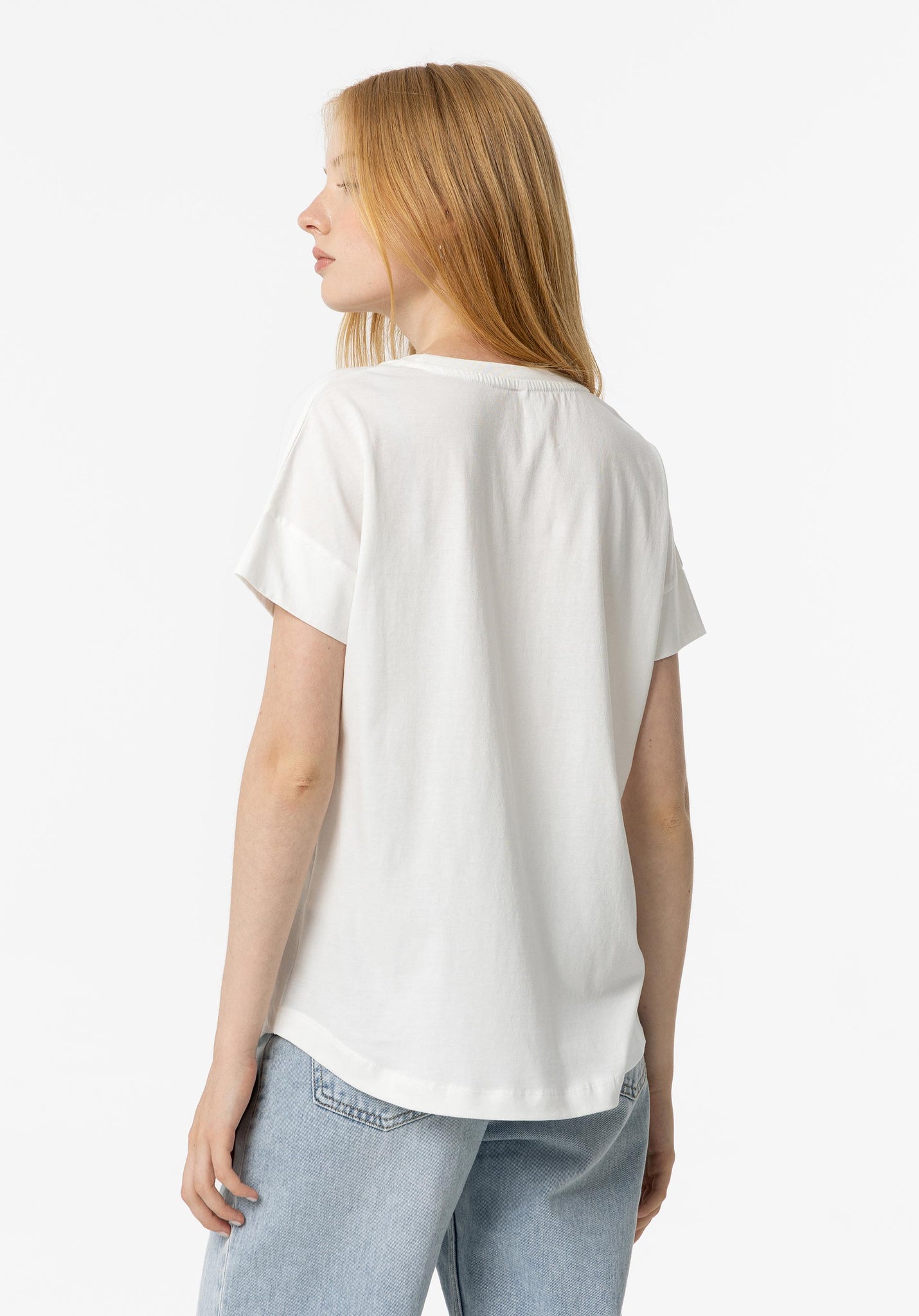 Camiseta TIFFOSI Apricot Blanco