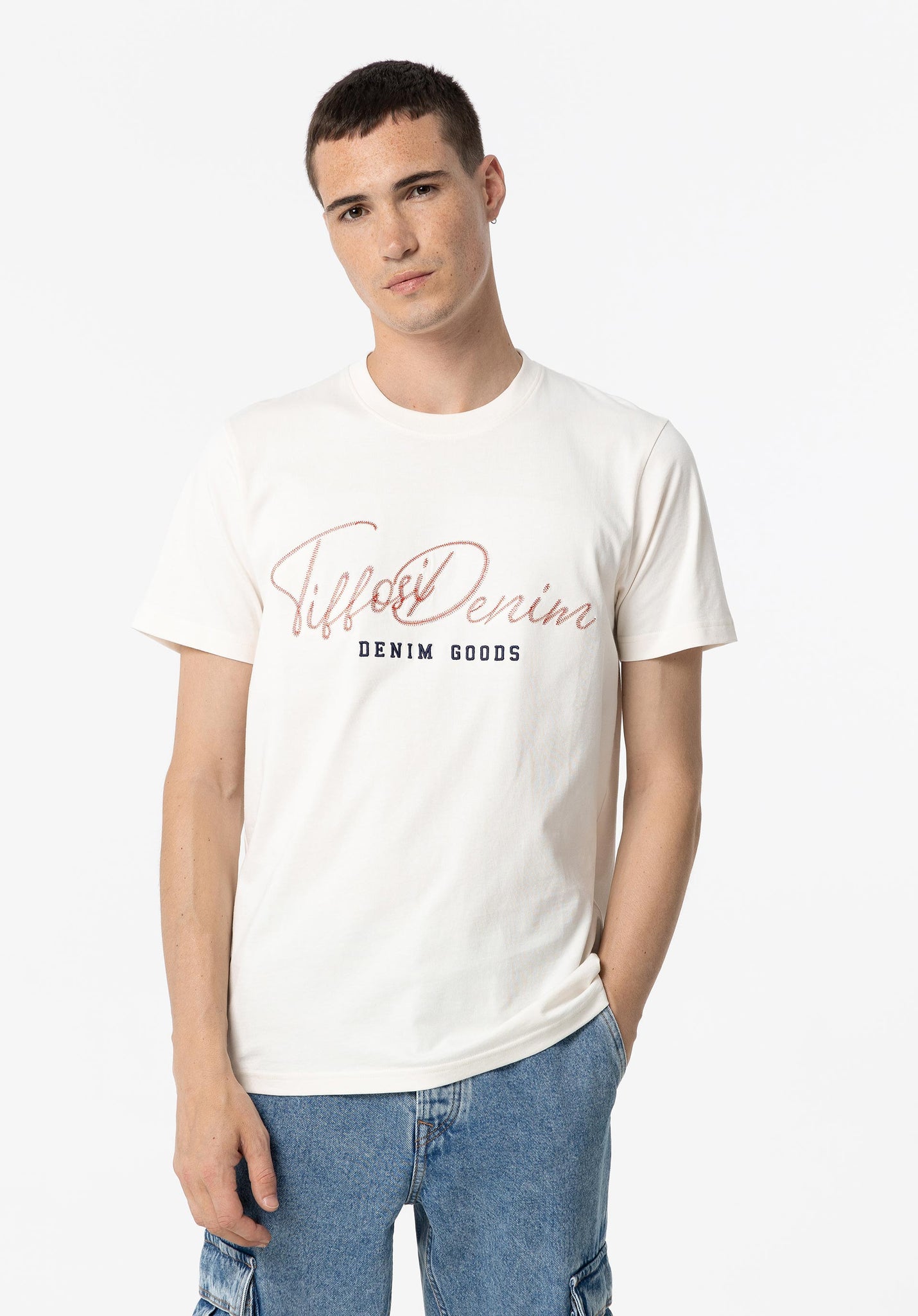 Camiseta TIFFOSI Jamari Beige