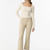 Pantalón TIFFOSI Cropped Megan Beige