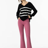 TIFFOSI Cropped Megan Pink Trousers