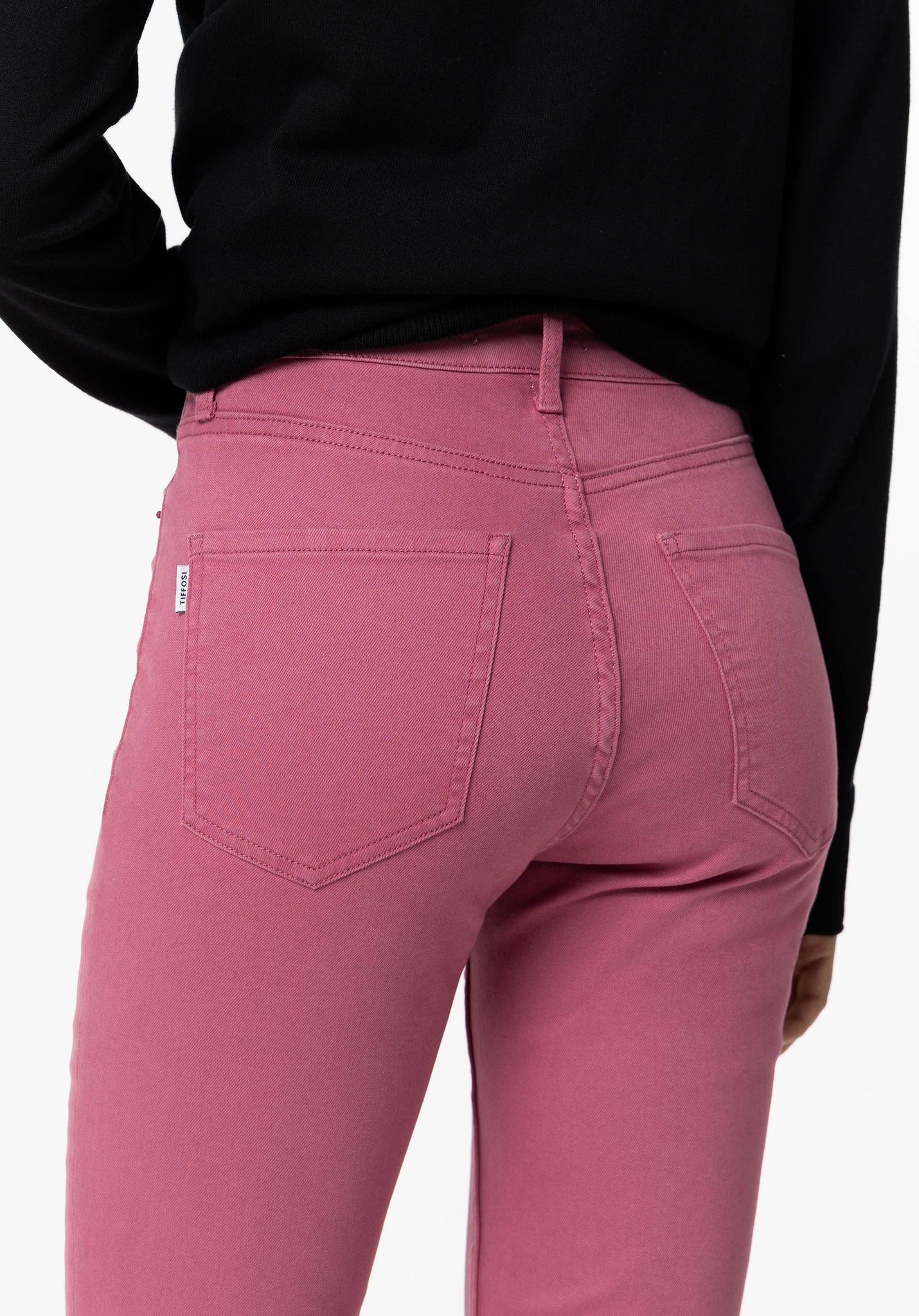 Pantalón TIFFOSI Cropped Megan Rosa