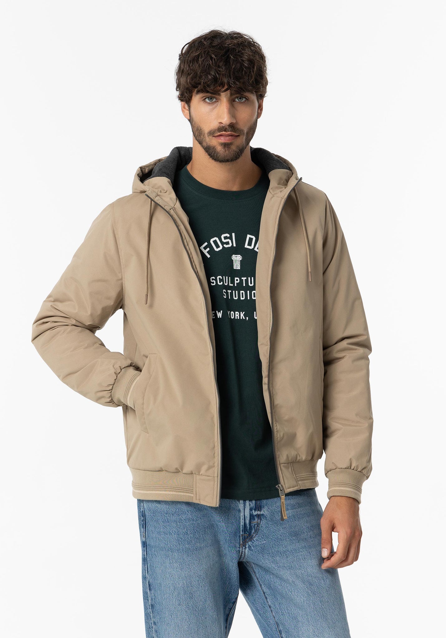 TIFFOSI Belcher Jacket Beige 