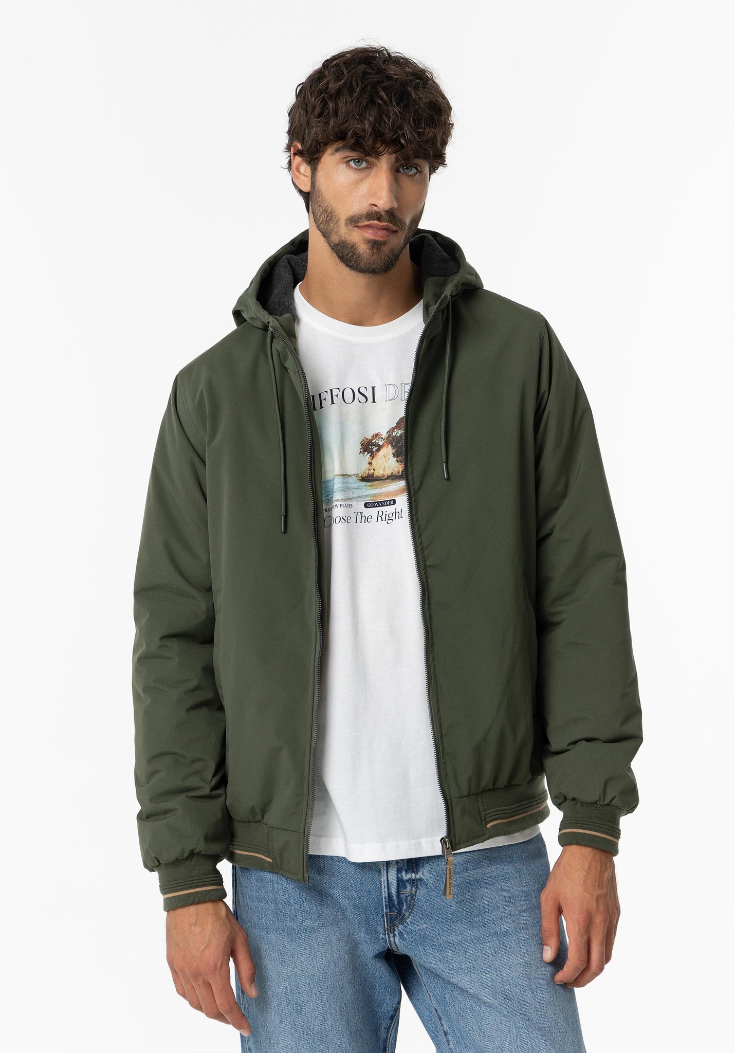 Chaqueta TIFFOSI Belcher Rifle Green