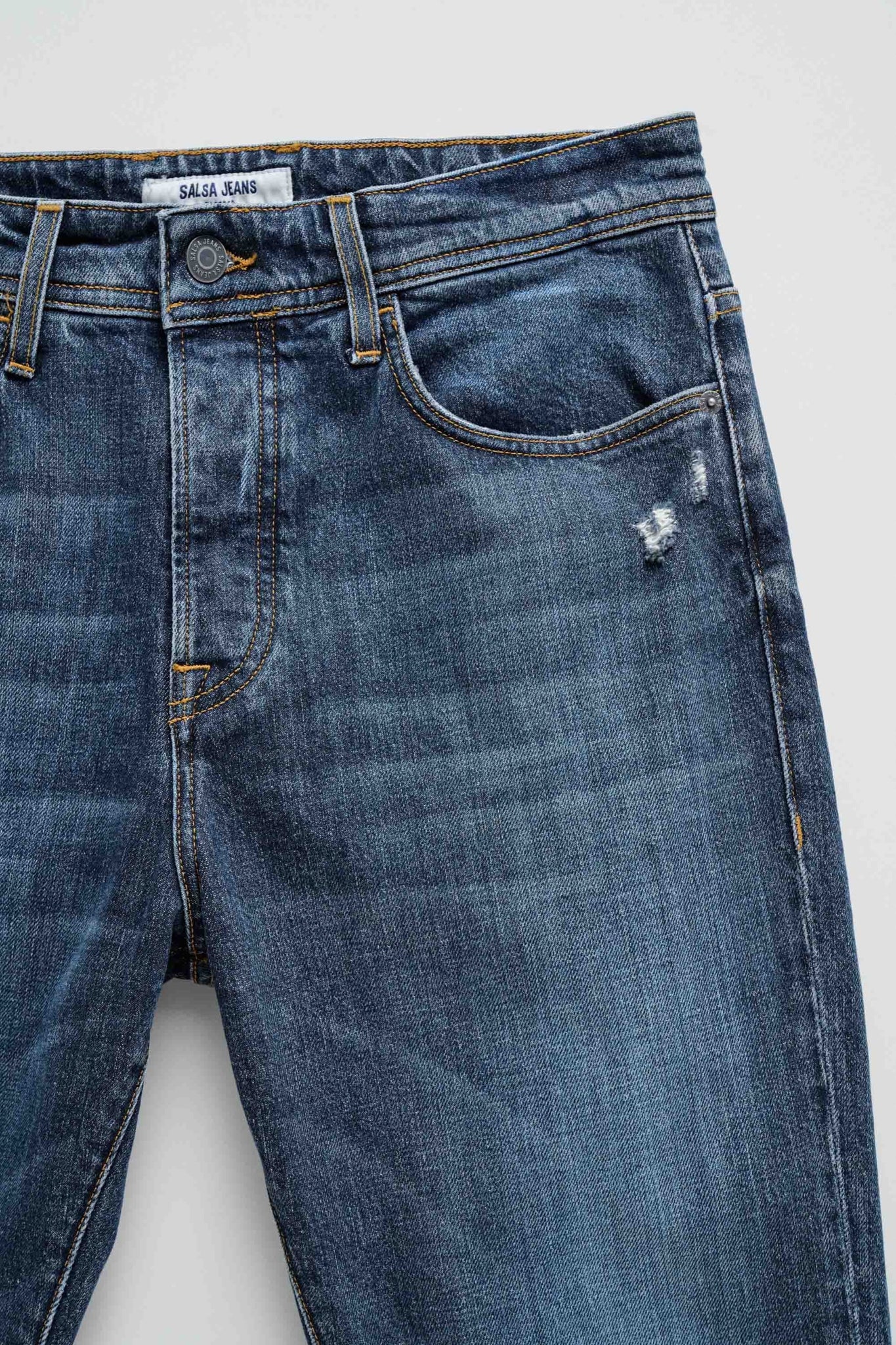 Vaqueros SALSA Tapered Cropped Slim