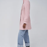 Salsa Jeans Grace Stoffmantel in Rosa 