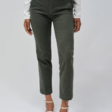 Pantalones SALSA Chinos Secret Push In Cropped Slim Verde