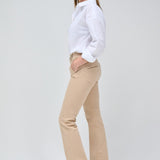 Pantalones SALSA Chinos Secret Push In Cropped Slim Beige