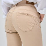 Pantalones SALSA Chinos Secret Push In Cropped Slim Beige