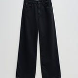 Vaqueros SALSA Wide Leg Negros