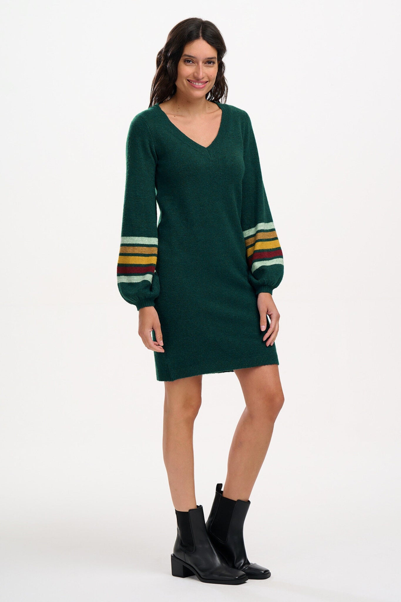 Vestido SUGARHILL Talasi Dark Green