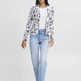 Blazer B.YOUNG Rizetta AOP Med Blue Flower