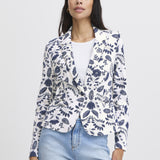 Blazer B.YOUNG Rizetta AOP Med Blue Flower