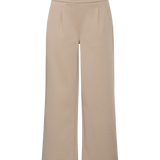 B.YOUNG Rizetta Wide Cropped Roasted Cashew Pants