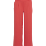 B.YOUNG Rizetta Wide Cropped Poinsettia Pants