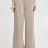 B.YOUNG Rizetta Wide Cropped Roasted Cashew Pants