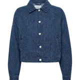 Chaqueta Vaquera B.YOUNH Kanilla Mid Blue Denim