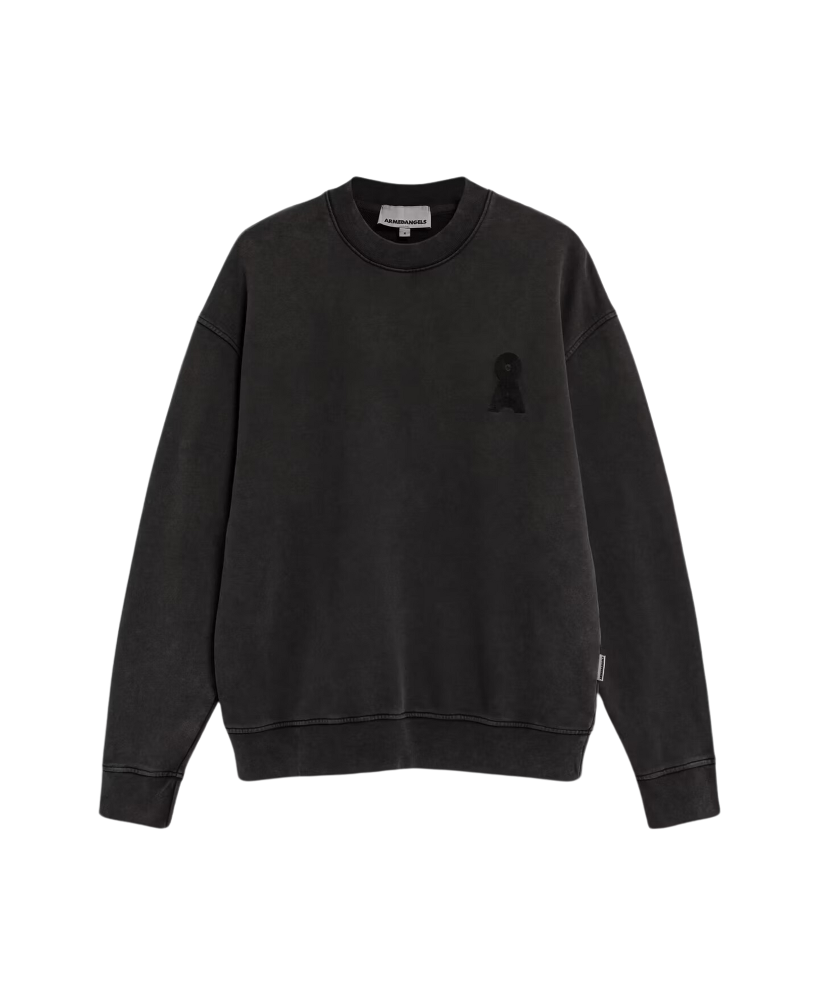 Sudadera ARMEDANGELS Faalos Black Washed