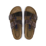 Birkenstock Arizona Plantilla blanda Cuero engrasado Habana