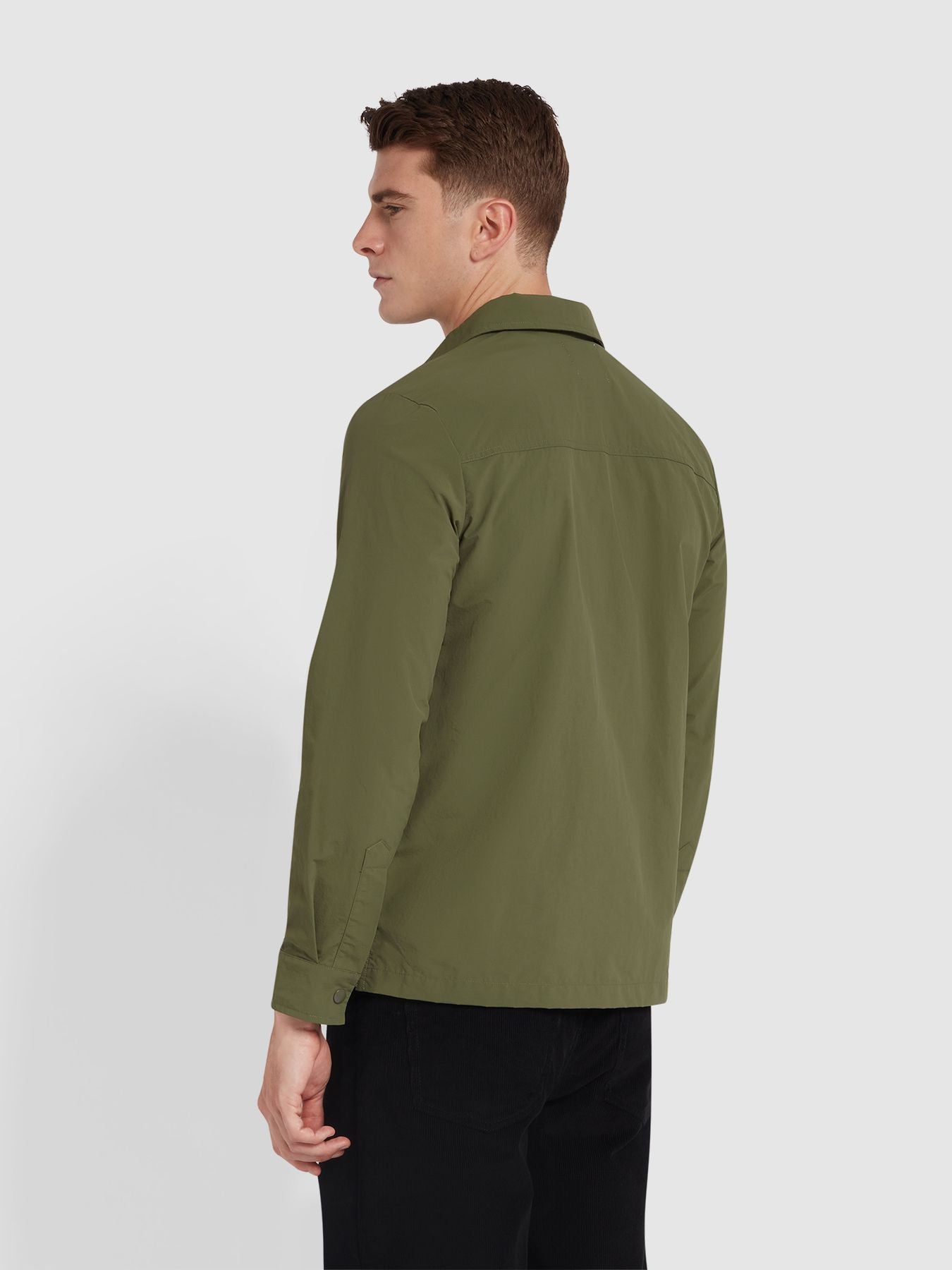 Sobrecamisa FARAH Holwick Olive Green