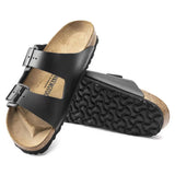 Birkenstock Arizona Cuero Natural Black