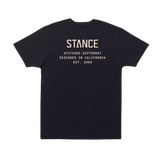 STANCE Established Schwarzes T-Shirt